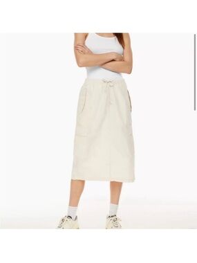TNA cargo skirt beige